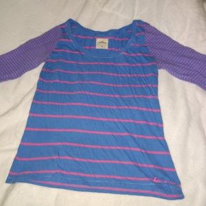 Hollister 3/4 Sleeve shirt in Medium
